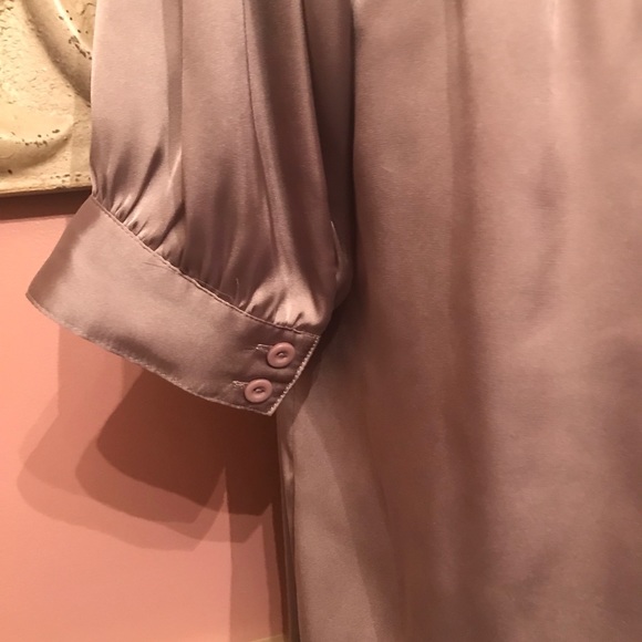 M Satin Silk Feel Forever 21 Twenty One Top - Picture 4 of 6